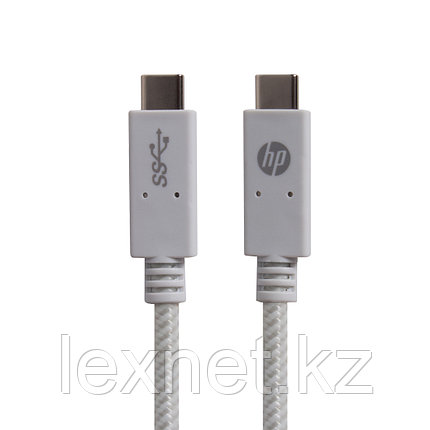 Интерфейсный кабель HP Pro USB-C to USB-C PD v3.1 WHT 1.0m, фото 2