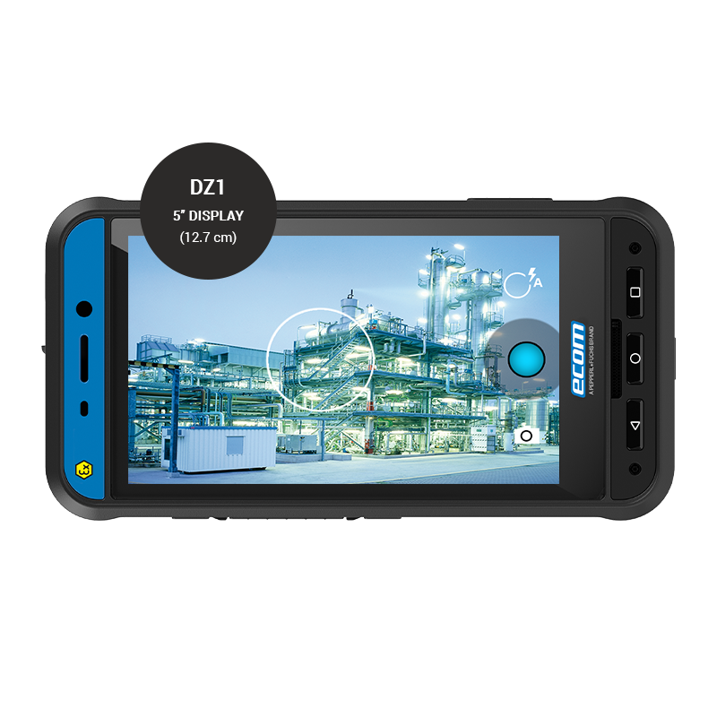 Искробезопасное решение для камеры: смартфон ecom Smart-Ex® 02