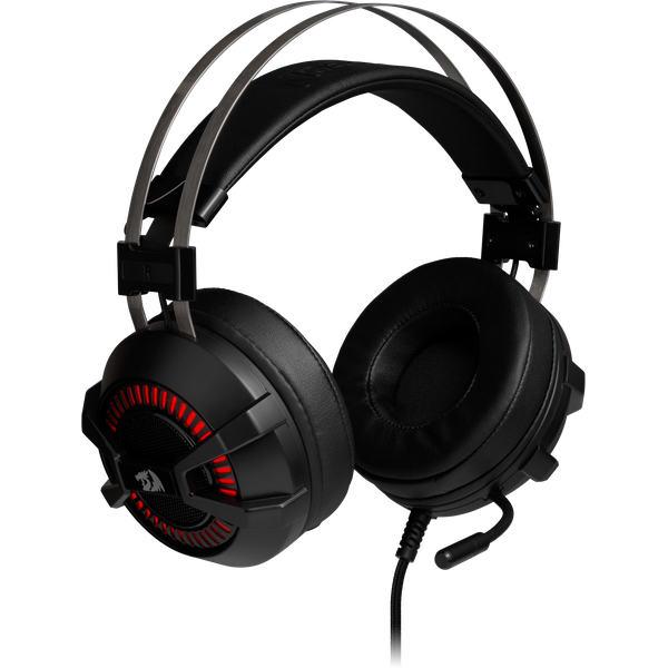 Наушники-гарнитура игровые Redragon Bio красный + черный