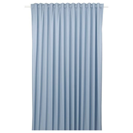 Шторы блокирующие свет БЕНГТА 1 шт., синий 210x300 см ИКЕА IKEA, фото 2