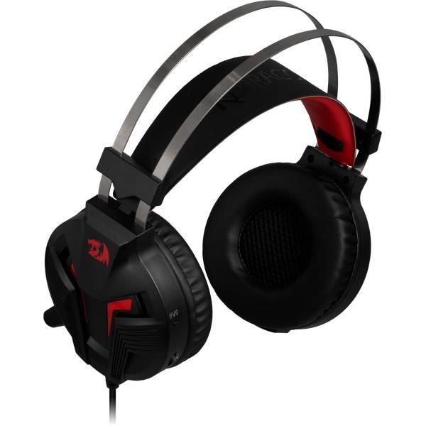 Наушники-гарнитура игровые Redragon Memecoleous красный + черный