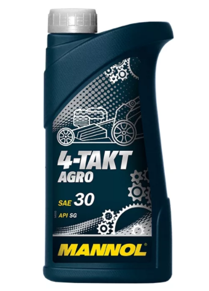 Масло для 4-х тактных двигателей MANNOL 4-Takt Agro SAE 30 1L - фото 1 - id-p92201182
