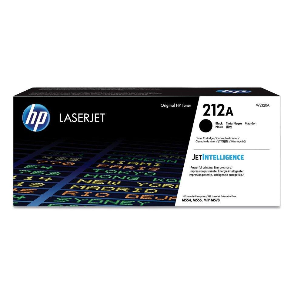 Картридж HP W2120A (212A) Black для Color LaserJet Enterprise M554dn/M555dn/M578c