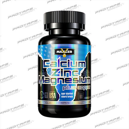 Кальций, Цинк, Магний Maxler Calcium Zinc Magnesium 90 таблеток, фото 2