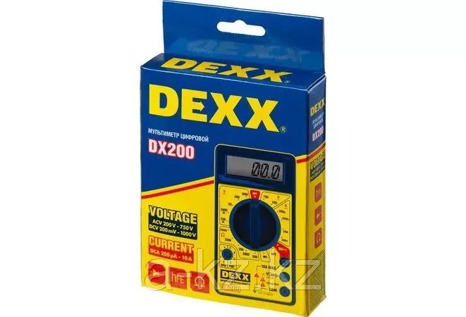 Мультиметр DEXX DX200 цифровой - фото 3 - id-p63190470