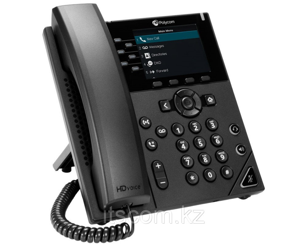 IP телефон Poly VVX350 Desktop Phone (2200-48830-114) - фото 2 - id-p91852397