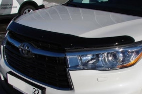 Дефлектор капота Toyota Highlander (2014-2020) Logo