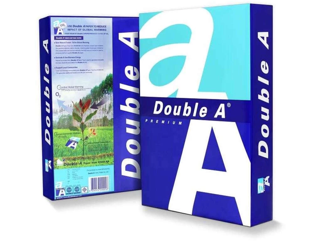 Бумага офисная Double A, А4, 80 г/м2, 500л