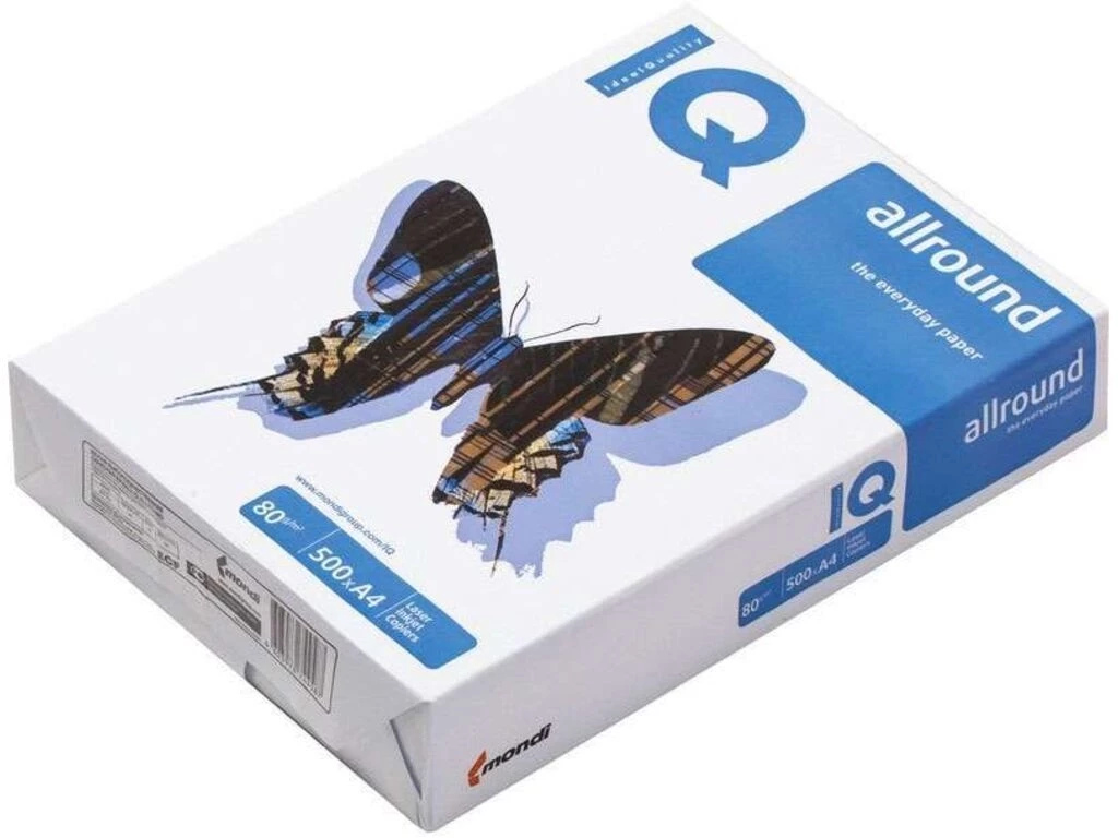 Бумага офисная IQ Ultra, А4, 80 г/м2, 500 л.