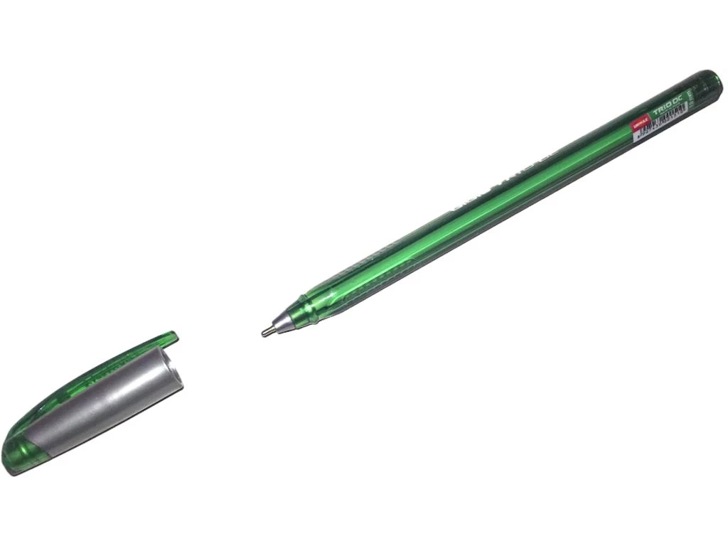 Ручка шариковая UNIMAX "TRIO DC GP" без резинки, 1,0 мм, зеленая