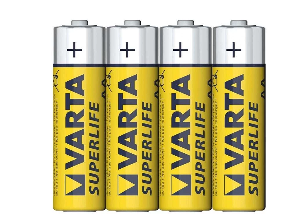 Батарейки VARTA "Superlife" АА (пальчиковые) 4 шт/упак