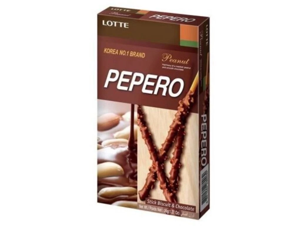 Печенье-соломка LOTTE "Pepero Peanut", 36гр.