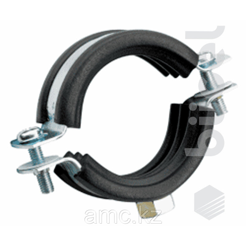 Хомут для труб с EPDM (nuts М10) 75-80 (2 1/2") (коробка 150шт.)