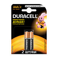 Батарейки Duracell мизинчик AАA уп.2шт.
