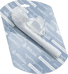 Душевая лейка белый пластик ЦС упаковка СКИН СК600021