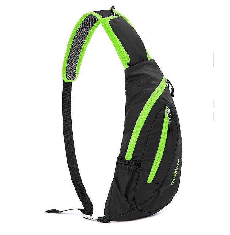 Рюкзак-сумка с одной лямкой 6 л черный Naturehike NH23X008-K