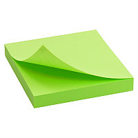 Бумага для заметок самокл. 75*75 Delta D3314-12 100л ярко-зеленая