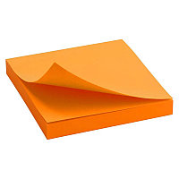 Бумага для заметок самокл. 75*75 Delta D3314-15 100л ярко-оранжевая