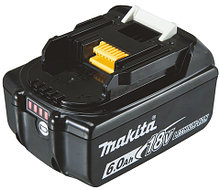 Аккумулятор Li-lon BL1860B MAKITA 18В, 6Ач. (коробка 1шт.) арт. 197422-4