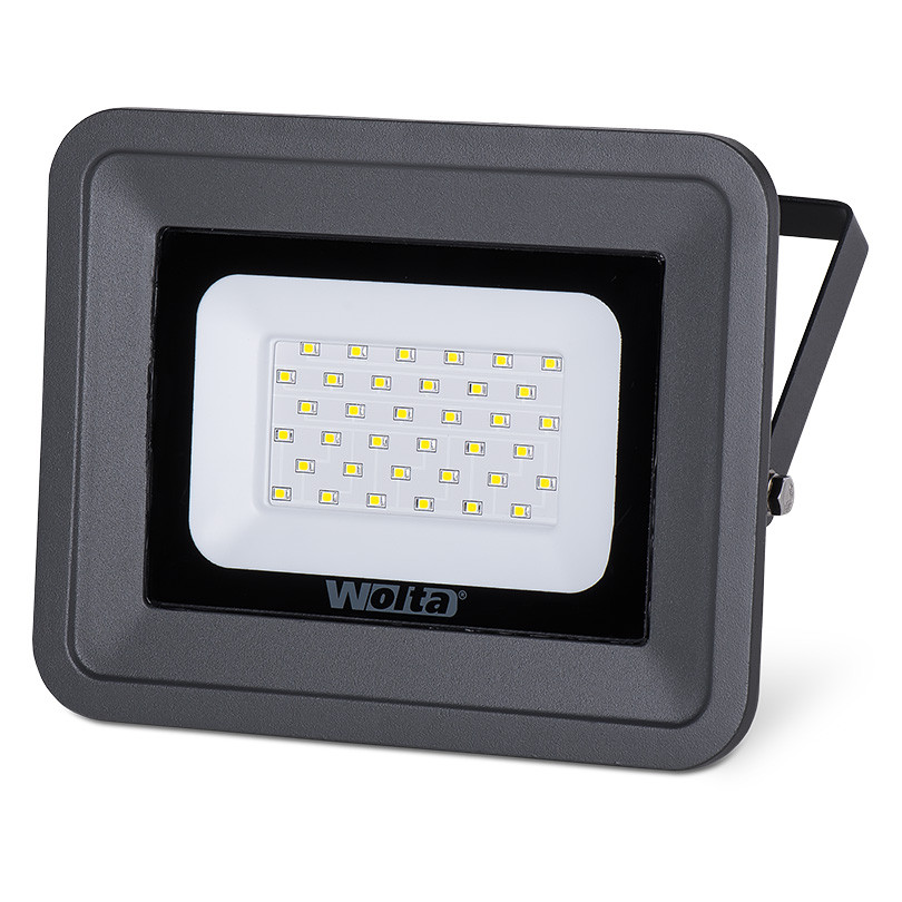 Светодиодный прожектор WOLTA WFL-30W/06, 30Вт, 2700 Лм, 5700К IP65 - фото 1 - id-p92234062