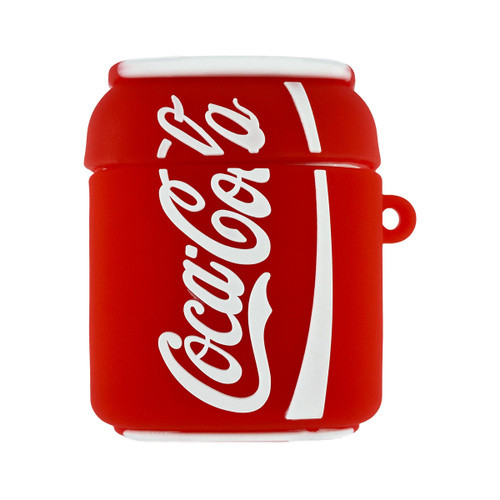 Силиконовый чехол для Apple AirPods Coca-Cola