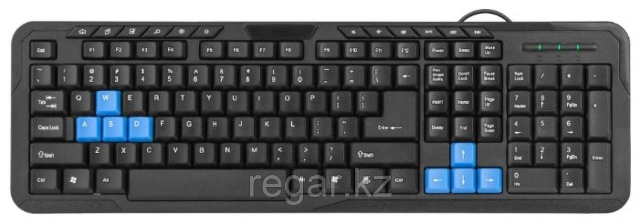 Клавиатура проводная Defender OfficeMate HM-430 RU черный