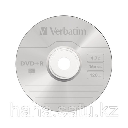 Диск DVD+R Verbatim (43550) 4.7GB 50штук Незаписанный, фото 2