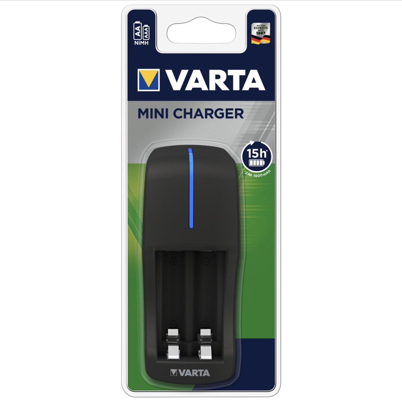 Зарядное устройство VARTA Mini Charger для АА/ААА аккумуляторов
