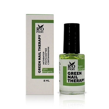 Green nail therapy Активатор роста ногтей с витаминами, 8 мл
