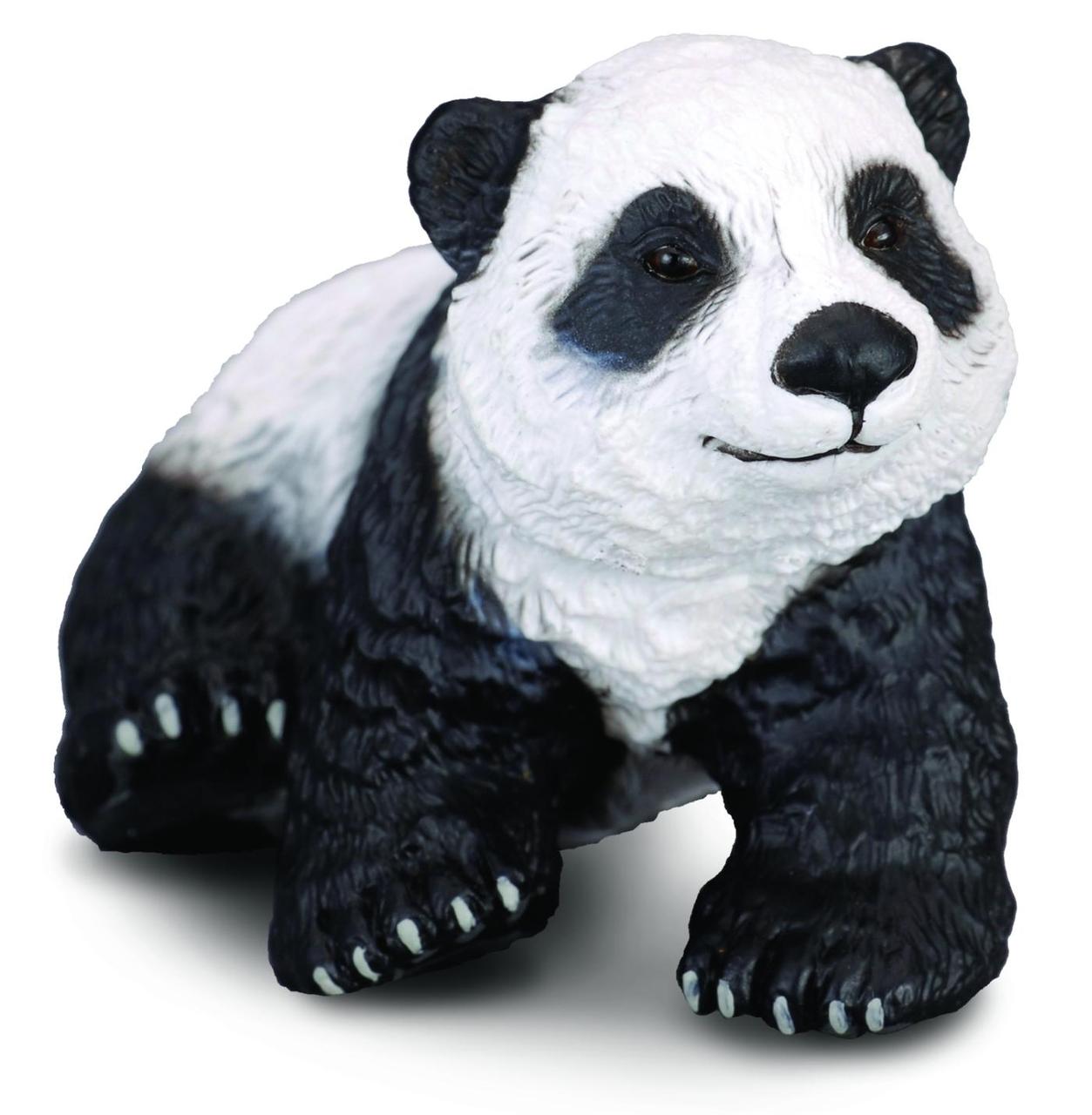 CollectA Фигурка Детёныйш панды, сидящий, 7 см