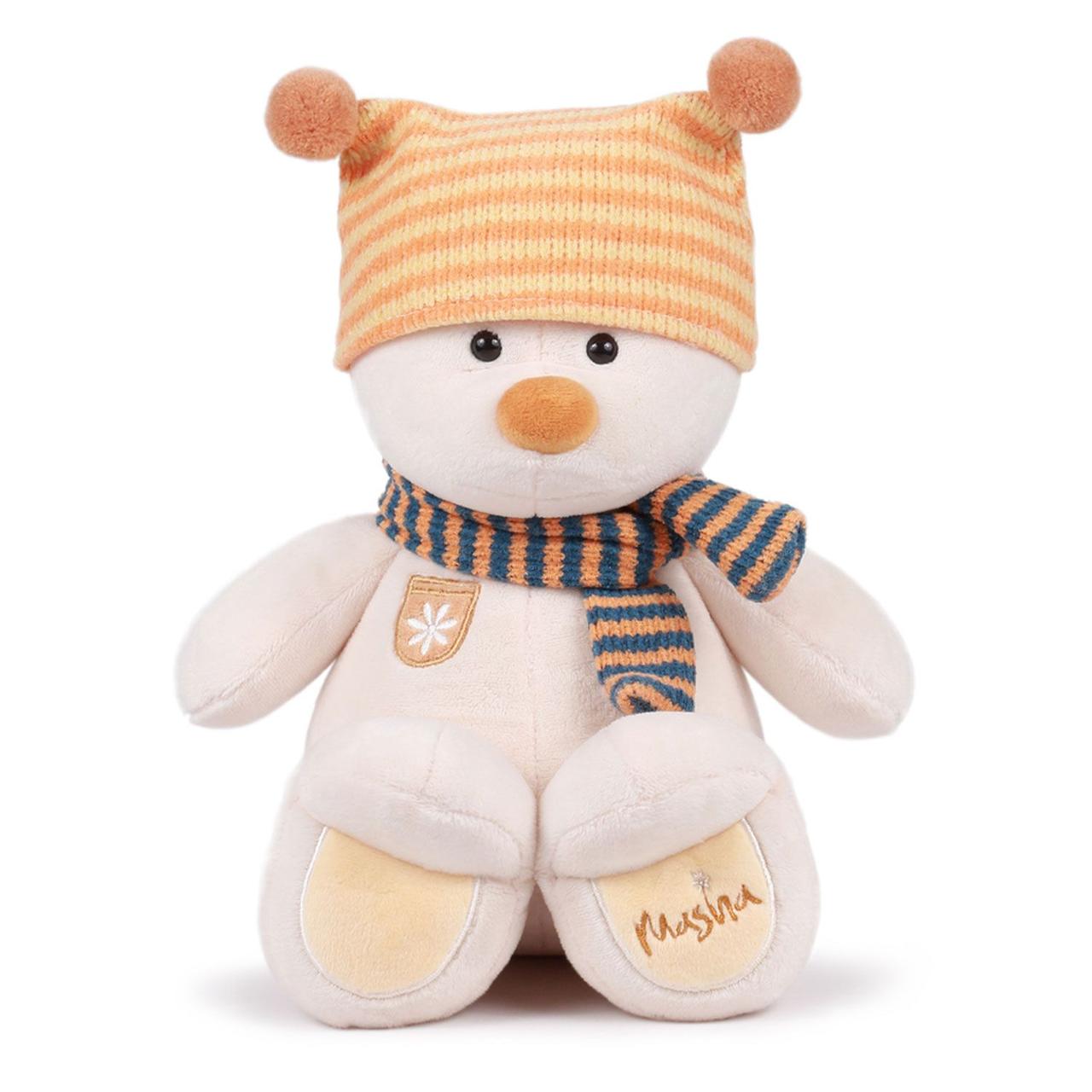 Kult Мягкая игрушка Медведь Masha в шапке, 25 см