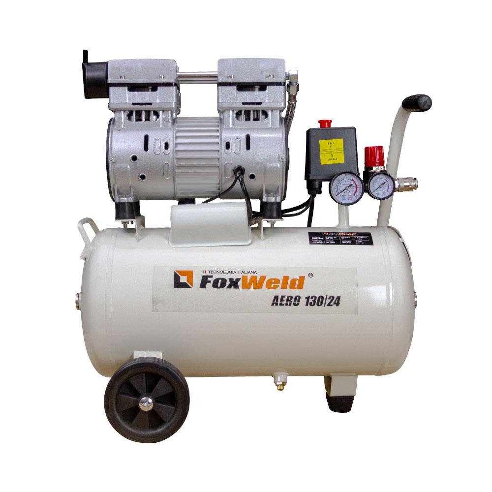 Безмасляный коаксиальный компрессор AERO 130/24 oil-free (пр-во FoxWeld/КНР) - фото 3 - id-p92256359