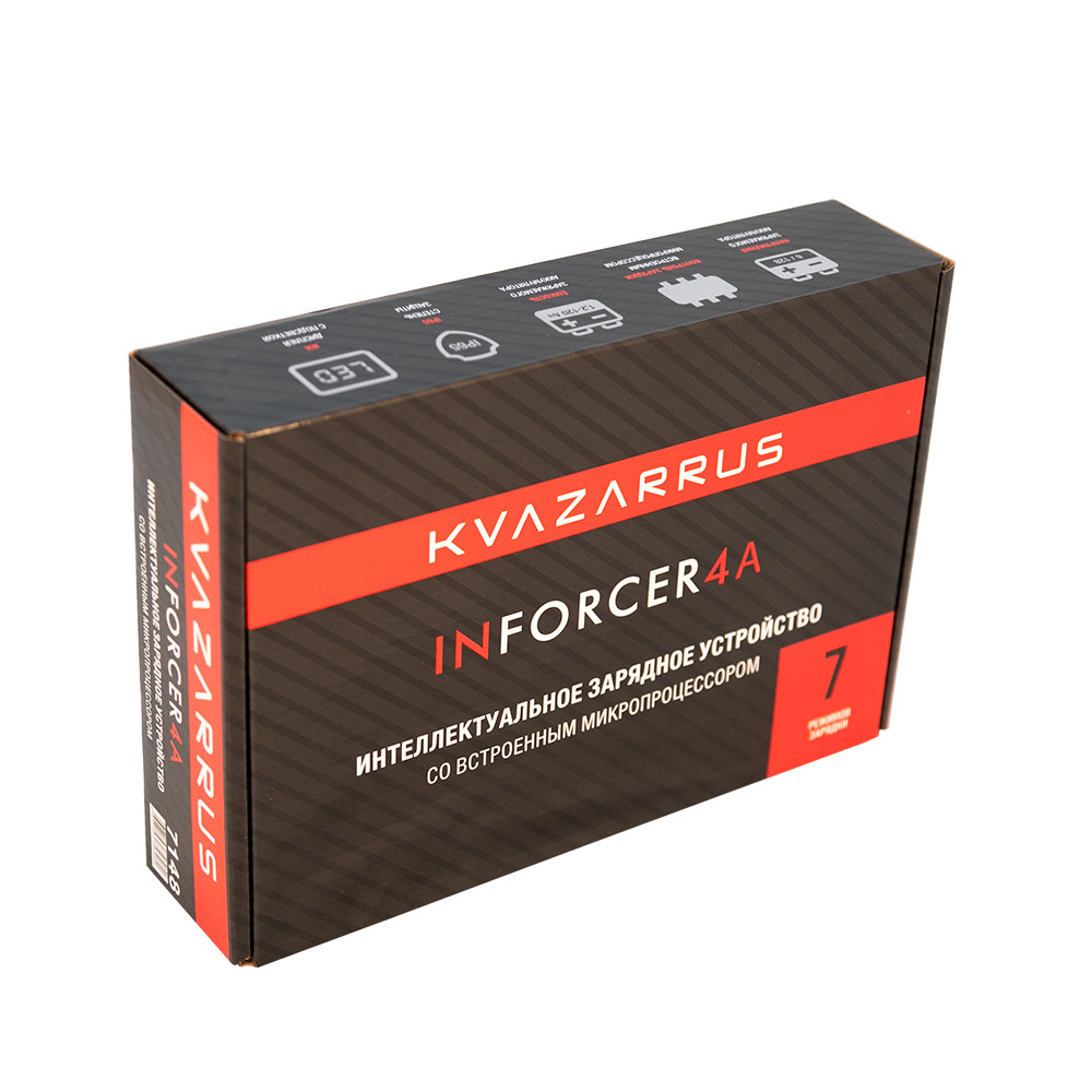 Зарядное устройство KVAZARRUS InForcer 4A - фото 4 - id-p92256491