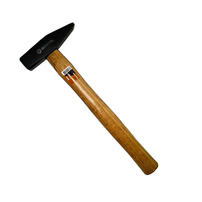 Молоток 600гр. Квадратный боёк, деревянная ручка, Вихрь - фото 1 - id-p92257283
