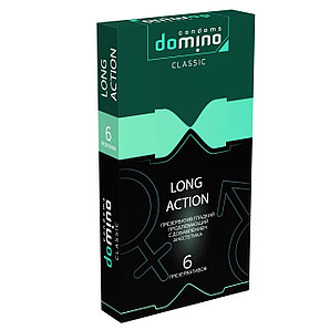 Презервативы "DOMINO HARMONY - LONG ACTION (пролонгирующие)", 6 штук