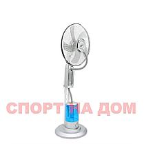 Вентилятор с водяным увлажнителем и таймером+пульт на 75 Вт (цвет серый), фото 3