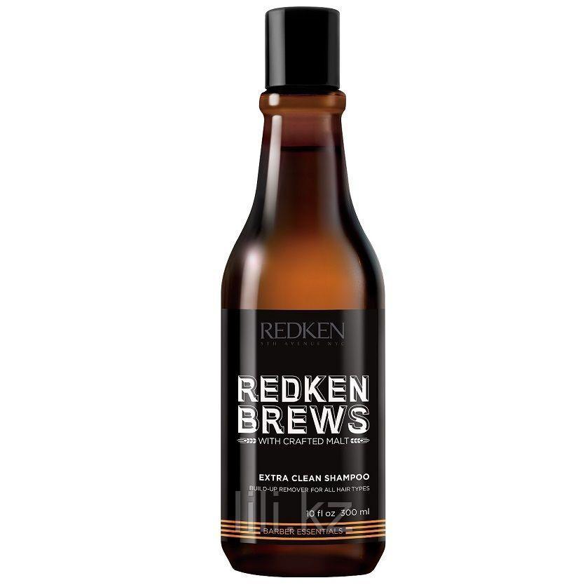 Шампунь для интенсивного очищения Redken Brews Extra Clean Shampoo 300 мл.