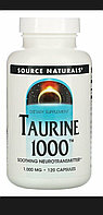 Таурин 1000 мг 120 капсул. Taurine