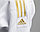 Кимоно для дзюдо Adidas Champion 2  Original IJF белое с золотыми лампасами, фото 4