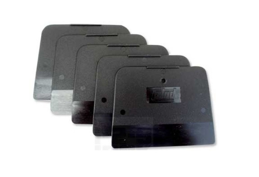 Набор пластиковых шпателей Colad черные, мягкие (5 шт) - фото 1 - id-p92272253