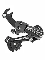 Переключатель задний Shimano Tourney TY21-B GS 6ск крепление на ось ARDTY21BGSBL