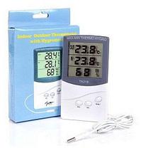 Термометр-гигрометр цифровой KTJ TA318 с выносным датчиком температуры