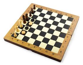 Шахматы 3 в 1 (нарды, шахматы, шашки)