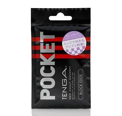 TENGA Pocket Мастурбатор Block Edge