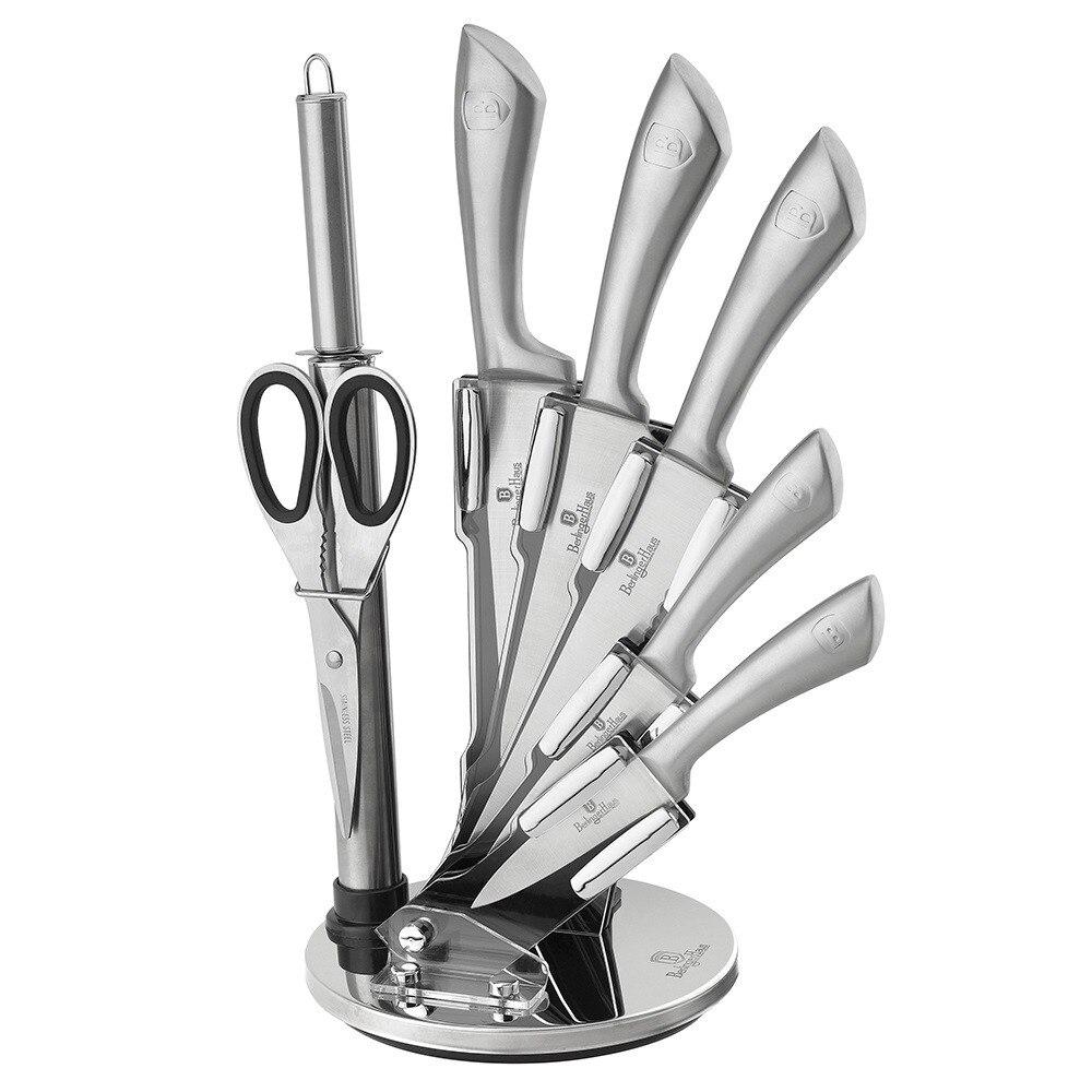 Набор ножей Berlinger Haus Perfect Kitchen Line на подставке (8 пр.) - фото 2 - id-p44669421