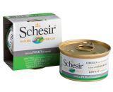 Schesir 85г ЦЫПЛЁНОК В СОБСТВЕННОМ СОКУ консервы для кошек