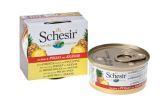 Schesir 75г ЦЫПЛЁНОК+АНАНАС консервы для кошек