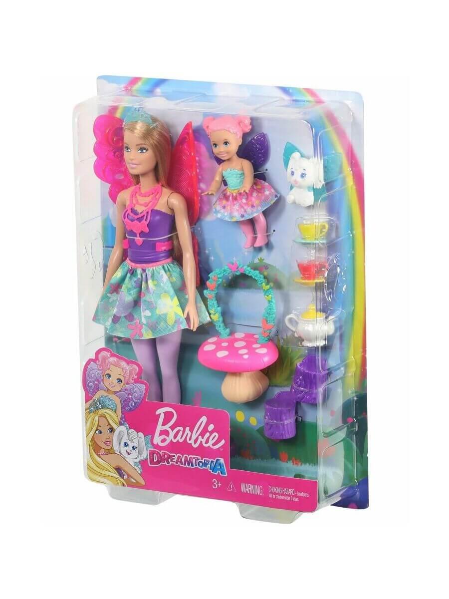 Кукла Barbie Dreamtopia Заботливая принцесса Чаепитие