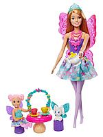 Кукла Barbie Dreamtopia Заботливая принцесса Чаепитие