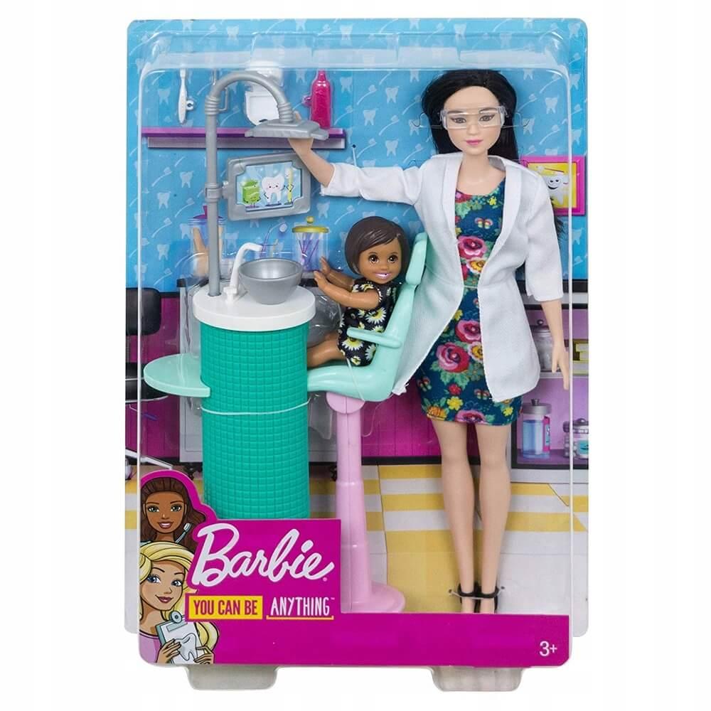 Mattel Barbie Любимая профессия дантист брюнетка